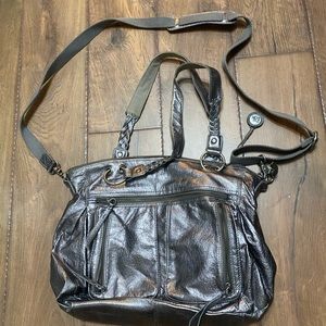 The sak silver shoulder/cross body bag
